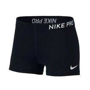 Womens Nike Pro Compression Shorts - Black - Size Small